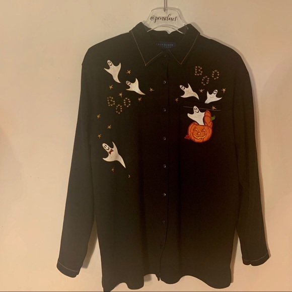 karen scott halloween tops